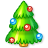 Christmas Tree 3 Shadow Icon 48x48 png